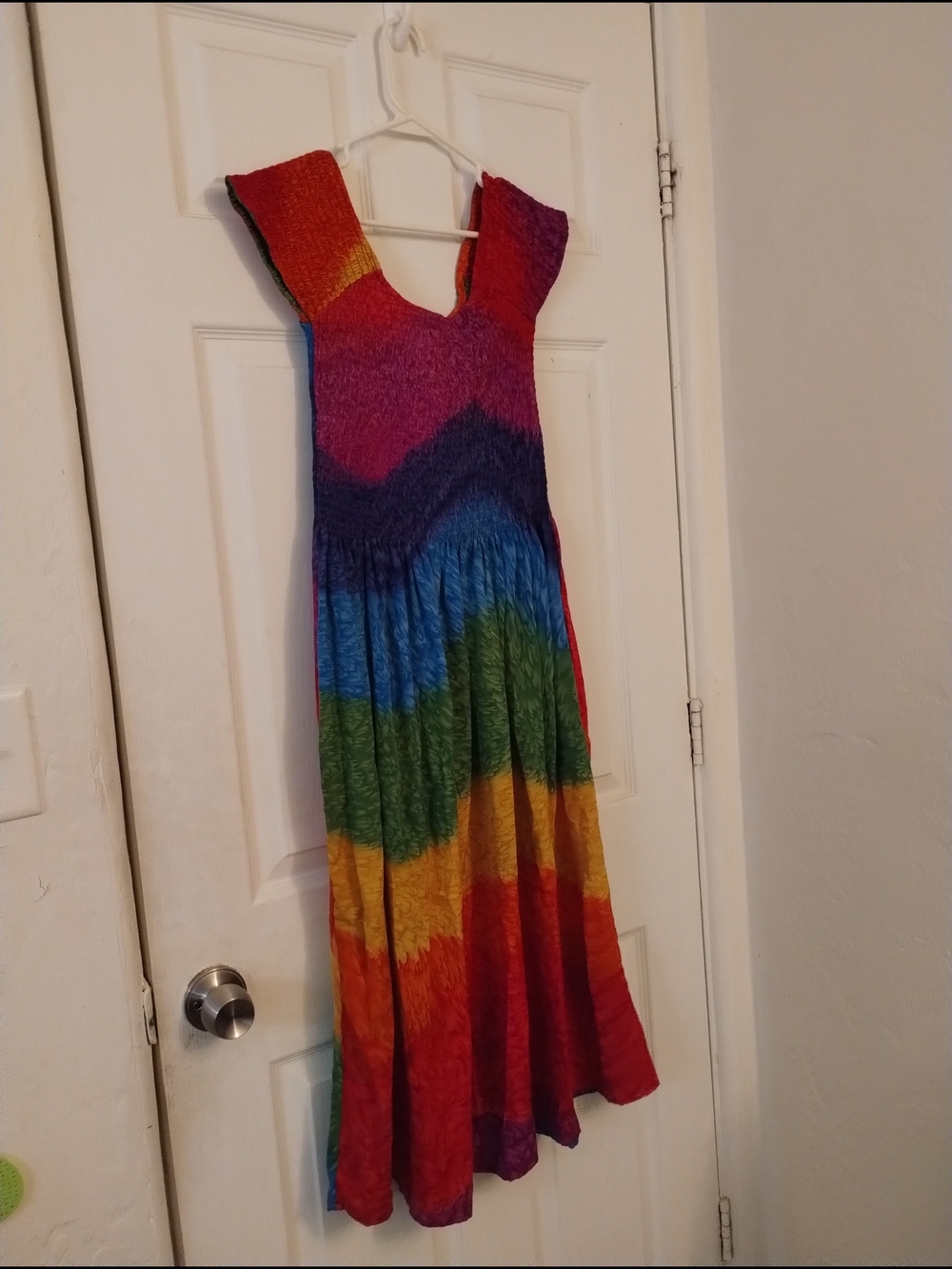 Rima Rainbow Beach Summer Dress. One Size Fits All